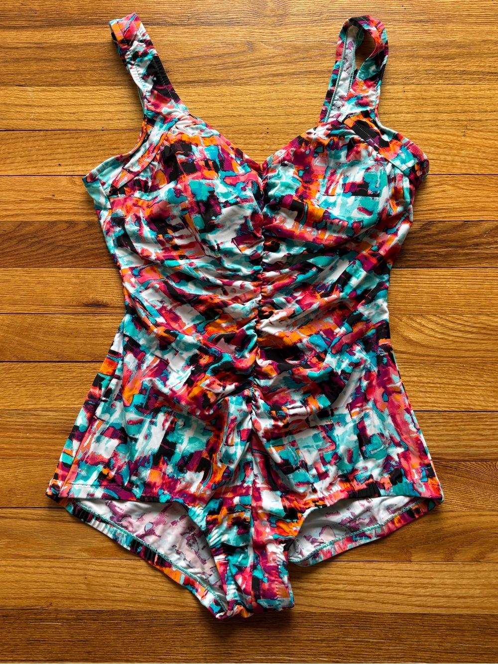 Maxine of Hollywood One Piece Bathing Suit Size 14